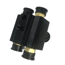 2X 21880315 Oil Pump Connection Valve Block for Truck Crane Pump Truck Fire Truck Connection Block