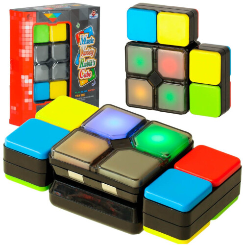 LED puzzle kocka arcade játék