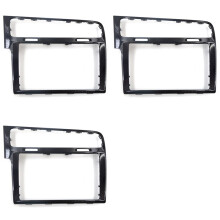 3pcs 8 Inch Glass Screen Frame for   7 2013-2021 Console Center GPS Navigation Panel Cover Trim Frame