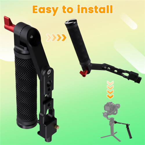 Hand-Held Kettle SLR Stabilizer Universal Joint Sling Handle for  Ronin RS2/RSC2/RS3 Stabilizers 1