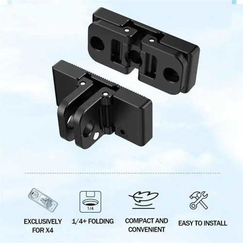 Quick Release Mount for  X4 Plate Base Replacement Adapter for  Action Camera Accessories 1