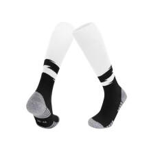 (M, Multi-color 03) Children Football Soccer Socks Professional Teenages Knee High Soft Towel Bottom Sports Socks