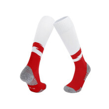 (S, Multi-color 01) Children Football Soccer Socks Professional Teenages Knee High Soft Towel Bottom Sports Socks