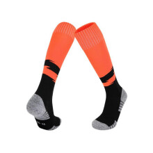 (M, Multi-color 06) Children Football Soccer Socks Professional Teenages Knee High Soft Towel Bottom Sports Socks