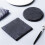 (15x15cm, Black) Multi Sized Rectangular Stone Slab Coasters Natural Slate Western Platter BBQ Dessert Cake Fruit Placemat 3