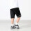 (140cm, Black) Children's Boys Reflective Letter Ice Silk Quick Drying Shorts 1