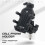 Motorcycle Fork Stem Phone Mount with Vibration Dampener, Adjustable Motorcycle Cellphone Holder Screw Mount - M10 3