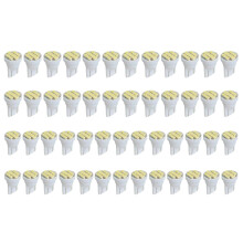 50 PCS T10 8SMD Bright White LED Interior Light Bulbs W5W 194 158 168 2825 6000K