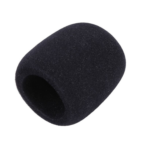5 Pcs Microfone de Cor SóLida NãO DescartáVel Capa Contra Poeira Espessada Capa de Microfone Capa de ExplosãO de Microfone para KTV 1