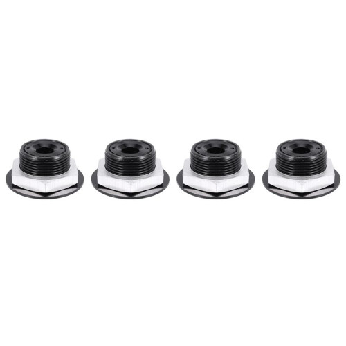 32X Push Button Quick Release Car Hood Bonnet  Pin Lock Bumper Clip Black 1