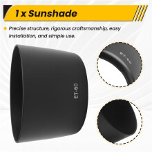 Sunshade ET-60 Lens Hood for EF-S 55-250 / EF 75-300 lens HOT