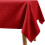 Modern Tablecloth Stain-Resistant Rectangular 120x180 cm Elegant Red 1