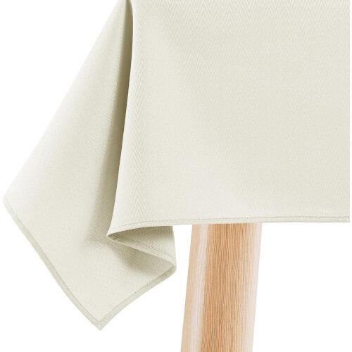 Modern Tablecloth Stain-Resistant Rectangular 140x200 cm Elegant Beige — jacquard tablecloth, rectangular tablecloth 1