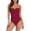 Upopby Badeanzug einteilig Formend Figurstraffend Push Up XL — formender badeanzug, badeanzug push up 6