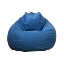(100 * 120cm, Blue) 2025 Extra large bean bag chair for adults and kids, cozy indoor lounger
