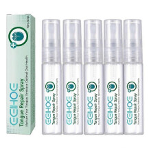 (5pcs) 1-5x Tongue Repair Spray Reduce Swelling Tongue Relief Treatment Spray for Bad Breath Tongue Relief Treatment Spray