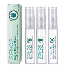 (3pcs) 1-5x Tongue Repair Spray Reduce Swelling Tongue Relief Treatment Spray for Bad Breath Tongue Relief Treatment Spray