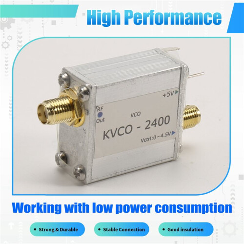 2.4GHz for RF Microwave Voltage Controlled Oscillator, VCO, Sweep Signal Source, Signal Generator Module 2