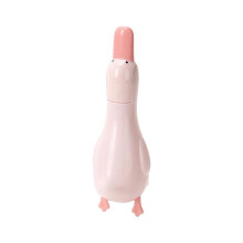 (Pink) 2-in-1 Cute Duck Shaped Double-head Design Cleaning Clip Dust Stain Removal Shovel - Bathroom Cleaner Tool With Drainage Hole