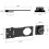 2X Keyless Combination Lock -3-Digit Combination Lock for Cabinet Doors - Twist Knob Hasp  Lock with Password Code 7