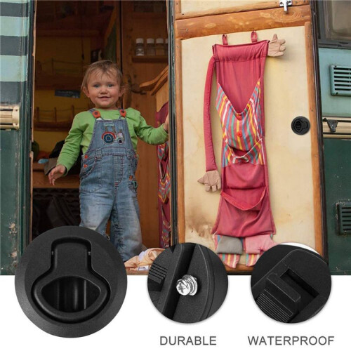 5X Locking Flush Pull Flush Pull  Slam  Marine Slam  for Marine Deck Door Locker Hatch Hatch  Lock 2