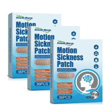 (3boxes) Motion Sickness Patch Herbal Medical Patch Car Sickness Travel Seasick Patches for Adult Kid Anti-Motion Vomit Anti-Nausea