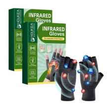 (2 pairs) Arthritis Gloves Wrist Support Practical Stimulating Circulation Gloves For Women Men Daily Activity Care