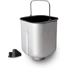 Teglia Quadrata di Ricambio per Macchina del Pane con Rivestimento Antiaderente, per / Beach/Kitchenarm/Elite Gourmet 2 Bl