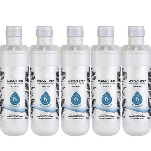 5pcs LG LT1000P ADQ747935 Refrigerator Water Filter