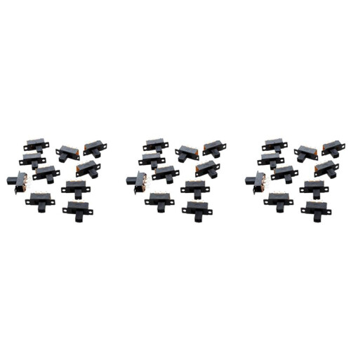 30 Pcs 6 Pins 2 Positions DPDT /  Slide