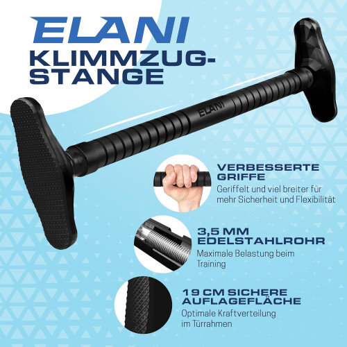 Pull-Up Bar, Spreading, Adjustable 70–90 cm, Up to 300 kg 1