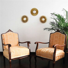 Gold Mirrors for Wall Pack of 6 - Wall Mirrors for Room Decor & Home Decor Mirrors for Wall Decor Decorative Mirrors