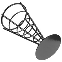 1St Duurzaam Zwart Ijzeren Snackstand Voor Tafels