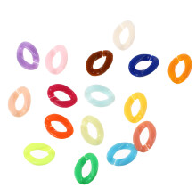 150St Acryl Quick Link DIY Ringen Voor Telefoon- En Armbandkettingen