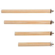 4St Vogelzitstok Hout En Metaal