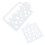2St Cake Stencils Voor DIY Maken Met Stevig Plastic 1