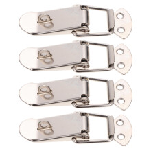 4St Zilveren Buckle Lock Voor Doos En