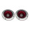 2St Tweeter Speakers Met Verlicht , Compacte Auto Toebehoren 1