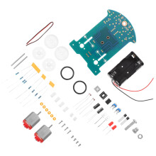 1Set Wetenschappelijk Speelgoed DIY Smart Car Soldeerset