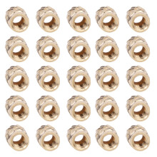 100St Gouden Warmtebestendige Koperen Inzetmoeren Voor 3D Printer