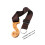 1St Solide Antislip Cello Eindpin Houder Elegant 2