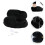1Paar USB Warmteslippers Draadloos Wol Winter 7