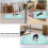 1Washable Pet Cooling Pad Duurzaam Anti-Scheur Mat 5