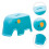 1Textured Step Stool Cartoon Design Toilet Training Kind 7
