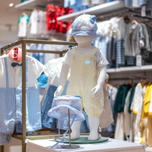 80Duurzame Kleding Maatstickers Voor Baby's Papieren Ronde Labels