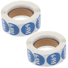 80Multifunctionele Papieren Size Labels Voor Kinderkleding