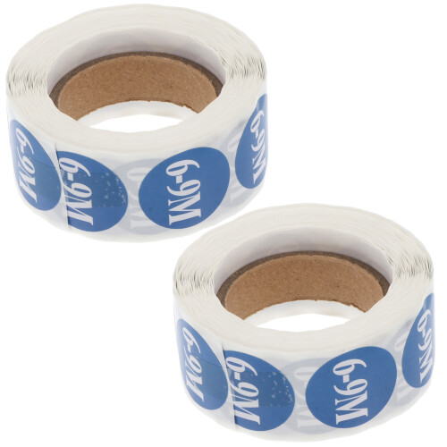80Multifunctionele Papieren Size Labels Voor Kinderkleding