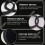 2St Auto Audio Adapter Ring Rubber Zwart Gemonteerd 8