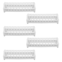 5St Testbuisrek 20 Holes Wit Plastic Afneembaar