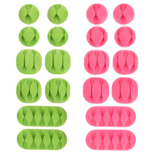 20St Kabelorganizer Clips Zelfklevend Voor Strakke Kabels En Draden